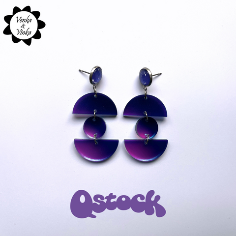 Qstock-Nostalgia Bubble beat pieces, violetti
