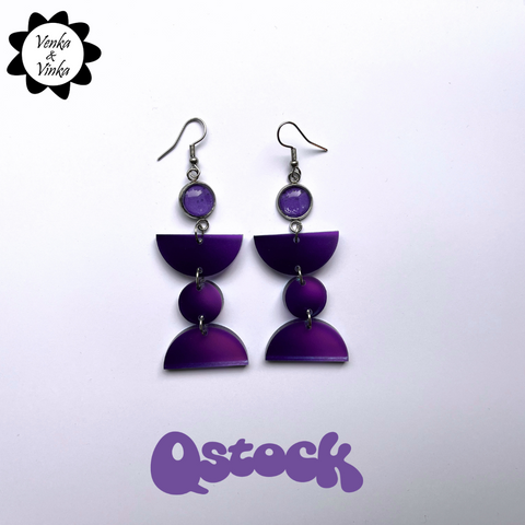 Qstock-Nostalgia Bubble beat pieces, violetti