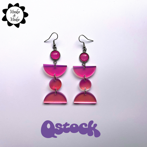 Qstock-Nostalgia Bubble beat pieces, pinkki