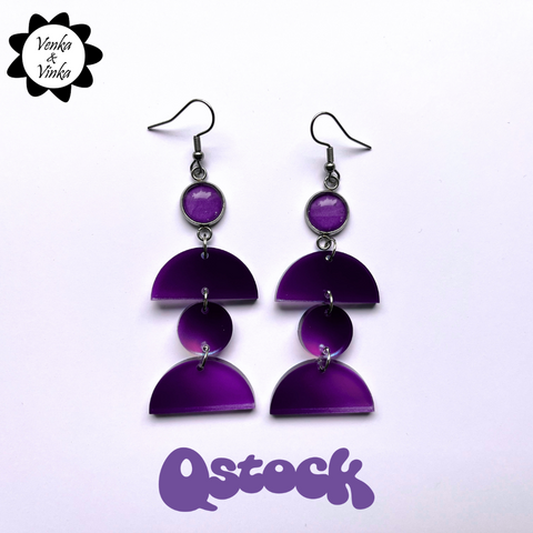 Qstock-Nostalgia Bubble beat pieces, violetti