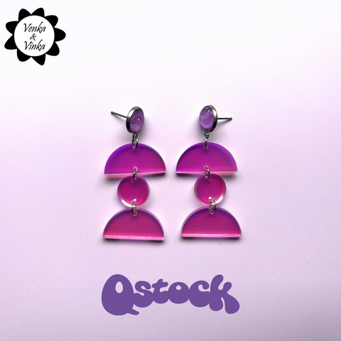 Qstock-Nostalgia Bubble beat pieces, pinkki